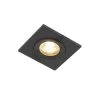 QAZQA Moderne Inbouwspot Zwart IP44 - Xena Square 2 QAZQA Moderne Inbouwspot Zwart IP44 - Xena Square -Beroemde Verlichtings Winkel 1000014960