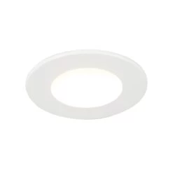 QAZQA Inbouwspot Wit Incl. LED 350 Lumen 3000K 5W IP65 - Blanca