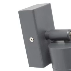 QAZQA Buitenwandlamp Antraciet IP44 Draai- En Kantelbaar - Solo -Beroemde Verlichtings Winkel 1000015362 0103