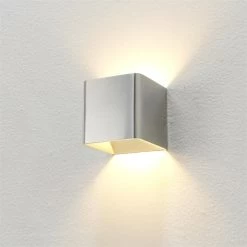 Artdelight Wandlamp Fulda - 1 Lichts - 10 X10 Cm - Aluminium 8 Artdelight Wandlamp Fulda - 1 Lichts - 10 X10 Cm - Aluminium -Beroemde Verlichtings Winkel 1000021312 0102
