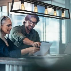 Mexlite Hanglamp - 5 Lichts - 140x130 Cm - Zwart 8 Mexlite Hanglamp - 5 Lichts - 140x130 Cm - Zwart -Beroemde Verlichtings Winkel 1000022840 0102