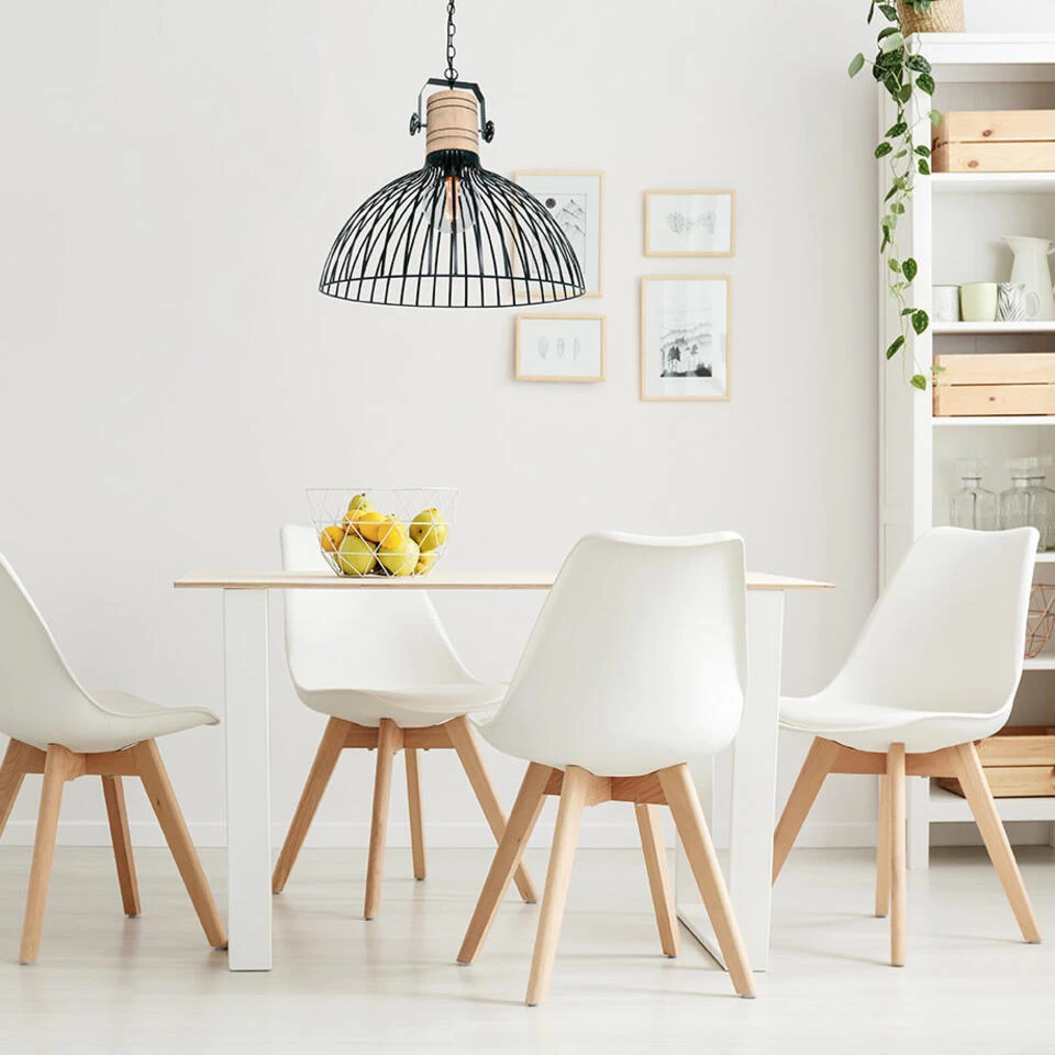 Anne Light & Home Hanglamp Dunbar - 1 Lichts - 52x220 Cm - Zwart 5 Anne Light & Home Hanglamp Dunbar - 1 Lichts - 52x220 Cm - Zwart - Afbeelding 3