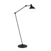 Anne Light & Home Vloerlamp Anne - 1 Lichts - 30x150 Cm - Zwart -Beroemde Verlichtings Winkel 1000023035