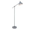 Mexlite Vloerlamp - 1 Lichts - 65x172 Cm - Grijs 2 Mexlite Vloerlamp - 1 Lichts - 65x172 Cm - Grijs -Beroemde Verlichtings Winkel 1000023037