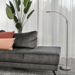 Steinhauer Vloerlamp Zenith - 1 Lichts - 22x144 Cm - Staal -Beroemde Verlichtings Winkel 1000023050 0102