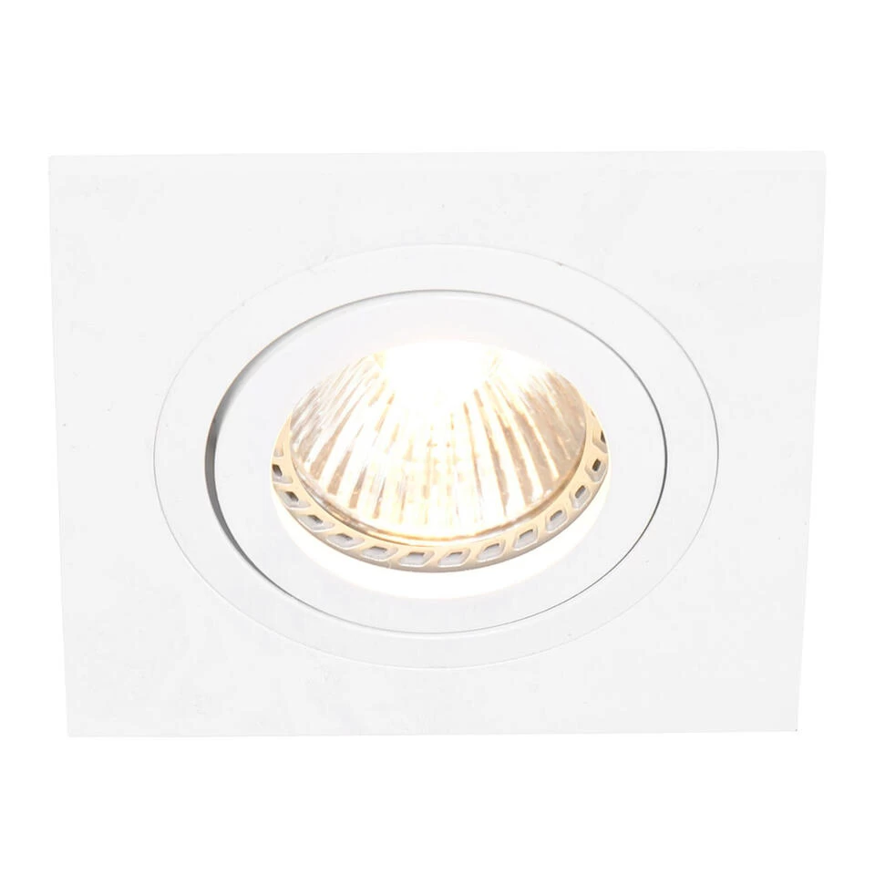 Steinhauer Inbouwspot 7305w - 1 Lichts - 10x7 Cm - Wit 4 Steinhauer Inbouwspot 7305w - 1 Lichts - 10x7 Cm - Wit - Afbeelding 2