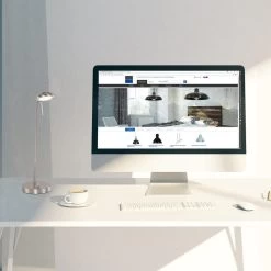 Mexlite Tafellamp - 1 Lichts - 35x60 Cm - Staal 8 Mexlite Tafellamp - 1 Lichts - 35x60 Cm - Staal -Beroemde Verlichtings Winkel 1000023239 0102