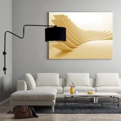 Anne Light & Home Wandlamp Anne - 1 Lichts - 100x70 Cm - Zwart -Beroemde Verlichtings Winkel 1000023340 0103