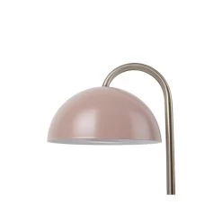 Leitmotiv Tafellamp Dome - IJzer Mat Faded Roze - 20x14x36,5cm -Beroemde Verlichtings Winkel 1000024809 0110