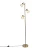 QAZQA Design Vloerlamp Goud 3-lichts Verstelbaar - Mesh -Beroemde Verlichtings Winkel 1000024907