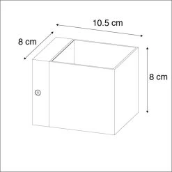 QAZQA Set Van 4 Moderne Wandlampen Zwart - Transfer -Beroemde Verlichtings Winkel 1000024940 0103