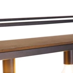 QAZQA Industriële Hanglamp Zwart Met Hout En Rek 4-lichts - Cage Rack 8 QAZQA Industriële Hanglamp Zwart Met Hout En Rek 4-lichts - Cage Rack -Beroemde Verlichtings Winkel 1000039542 0102