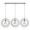 Giga Meubel Hanglamp 3 Lichts Zwart - Turn Around - Metaal -Beroemde Verlichtings Winkel 1000043569