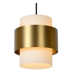 Lucide FIRMIN Hanglamp - Mat Goud / Messing 9 Lucide FIRMIN Hanglamp - Mat Goud / Messing -Beroemde Verlichtings Winkel 1000044089 0103