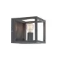 QAZQA Wandlamp Cage 1 Grijs -Beroemde Verlichtings Winkel 1000044211
