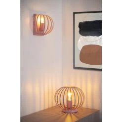 Lucide MERLINA Wandlamp - Roze -Beroemde Verlichtings Winkel 1000044663 0103