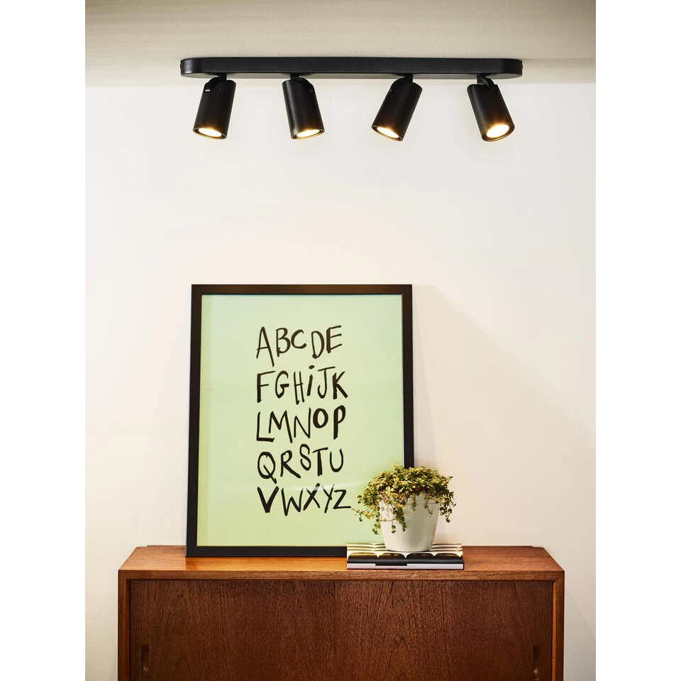 Lucide XYRUS Plafondspot - Zwart 4 Lucide XYRUS Plafondspot - Zwart - Afbeelding 2