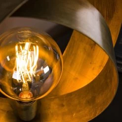 Hoyz - Tafellamp Rotar - Oud Goud - Industrieel - 40x18x43 9 Hoyz - Tafellamp Rotar - Oud Goud - Industrieel - 40x18x43 -Beroemde Verlichtings Winkel 1000045850 0103