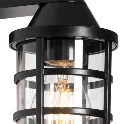 QAZQA Moderne Buiten Wandlamp Zwart IP54 - Joeri 7 QAZQA Moderne Buiten Wandlamp Zwart IP54 - Joeri -Beroemde Verlichtings Winkel 1000045866 0101