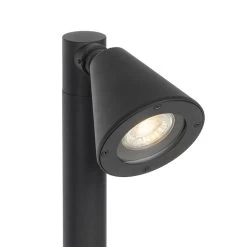 QAZQA Modern Buiten Paaltje Zwart 60 Cm IP44 - Ciara 8 QAZQA Modern Buiten Paaltje Zwart 60 Cm IP44 - Ciara -Beroemde Verlichtings Winkel 1000046356 0102