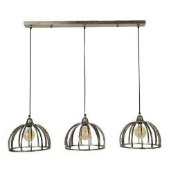 Industriële Hanglamp Rib 3-lichts - 32x118x150 Cm - Metaal - Grijs 7 Industriële Hanglamp Rib 3-lichts - 32x118x150 Cm - Metaal - Grijs -Beroemde Verlichtings Winkel 1000047518 0101