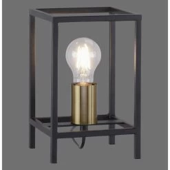 Paul Neuhaus Tafellamp Fabio - 1 Lichts - 15 X23.5 Cm - Zwart -Beroemde Verlichtings Winkel 1000047714 0102