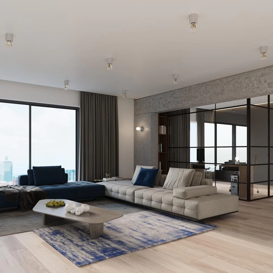 Sollux Tafellamp Salgado - 1 Lichts - 10 X10 Cm - Grijs 6 Sollux Tafellamp Salgado - 1 Lichts - 10 X10 Cm - Grijs - Afbeelding 4