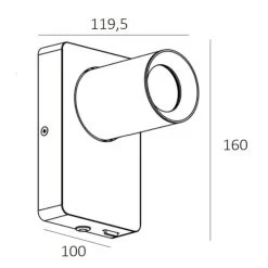 Artdelight Wandlamp Megano - 1 Lichts - 12 X16 Cm - Mat Goud 7 Artdelight Wandlamp Megano - 1 Lichts - 12 X16 Cm - Mat Goud -Beroemde Verlichtings Winkel 1000047775 0102