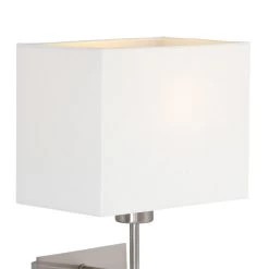 Mexlite Wandlamp - 2 Lichts - 24x34 Cm - Staal 7 Mexlite Wandlamp - 2 Lichts - 24x34 Cm - Staal -Beroemde Verlichtings Winkel 1000047791 0102