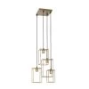 Hanglamp Marley - Antiek Goud - 35x32x57cm - 4L -Beroemde Verlichtings Winkel 1000049868