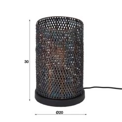 Hoyz - Tafellamp Armor Tube - Grijs - Industrieel 5 Hoyz - Tafellamp Armor Tube - Grijs - Industrieel -Beroemde Verlichtings Winkel 1000051457 0101