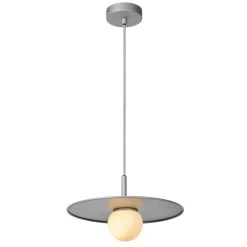 Lucide TOPHER Hanglamp - Mat Chroom
