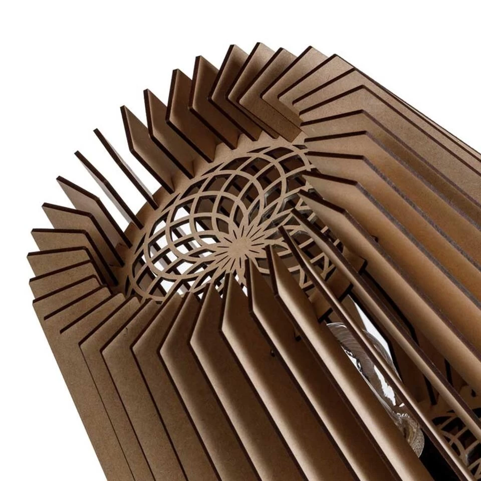 Blij Design Tafellamp Corner - 1 Lichts - 32 X36 Cm - Beige 4 Blij Design Tafellamp Corner - 1 Lichts - 32 X36 Cm - Beige - Afbeelding 2