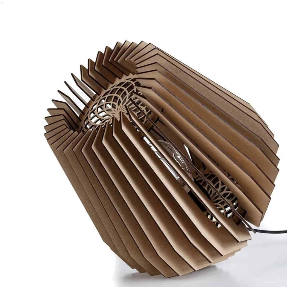 Blij Design Tafellamp Corner - 1 Lichts - 32 X36 Cm - Beige 3 Blij Design Tafellamp Corner - 1 Lichts - 32 X36 Cm - Beige