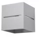 Sollux Wandlamp Lobo - 1 Lichts - 12 X10 Cm - Grijs -Beroemde Verlichtings Winkel 1000053993