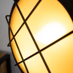 Industriële Vloerlamp Pesaro Driepoot - 150x35x150 Cm - Metaal - Zwart -Beroemde Verlichtings Winkel 1000056605 0103