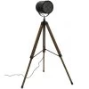 Industriële Vloerlamp Pesaro Driepoot - 150x35x150 Cm - Metaal - Zwart -Beroemde Verlichtings Winkel 1000056605