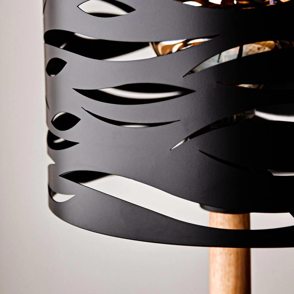 Industriële Vloerlamp Freckle Zwart - 162x27x162 Cm - Aluminium - Zwart 6 Industriële Vloerlamp Freckle Zwart - 162x27x162 Cm - Aluminium - Zwart - Afbeelding 4