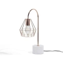 Beliani Tafellamp MOONI M - Koper Metaal