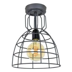 Plafondlamp Francis Large Ø24x32 Zwart