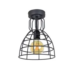 Plafondlamp Francis Small Ø20x28 Vintage Black