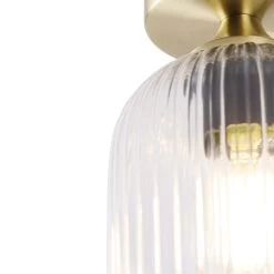 QAZQA Art Deco Plafondlamp Messing - Banci 7 QAZQA Art Deco Plafondlamp Messing - Banci -Beroemde Verlichtings Winkel 1000061907 0101