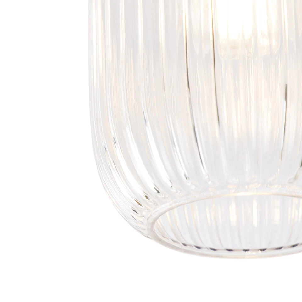 QAZQA Art Deco Plafondlamp Messing - Banci 5 QAZQA Art Deco Plafondlamp Messing - Banci - Afbeelding 3