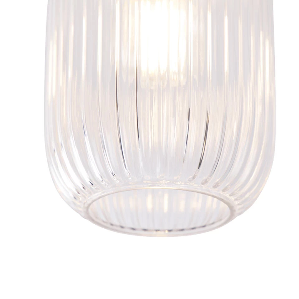 QAZQA Art Deco Plafondlamp Messing - Banci 6 QAZQA Art Deco Plafondlamp Messing - Banci - Afbeelding 4