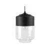 Beliani Hanglamp JURUA - Zwart Glas -Beroemde Verlichtings Winkel 1000063738
