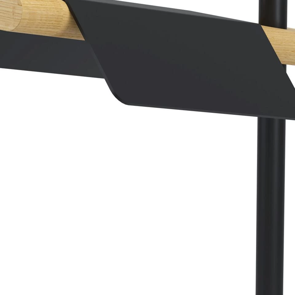 EGLO Ermua Tafellamp - LED - 50,5 Cm - Zwart, Bruin/Wit 5 EGLO Ermua Tafellamp - LED - 50,5 Cm - Zwart, Bruin/Wit - Afbeelding 3