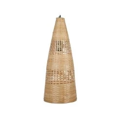 Beliani Hanglamp SUAM - Lichte Houtkleur Bamboehout