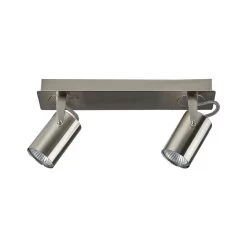 Beliani Muurlamp KLIP - Zilver Metaal