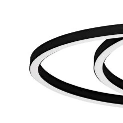 EGLO Ruotale Plafondlamp - LED - Ø 45 cm - Zwart/Wit 8 EGLO Ruotale Plafondlamp - LED - Ø 45 cm - Zwart/Wit -Beroemde Verlichtings Winkel 1000070591 0102