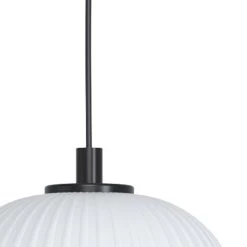 EGLO Mantunalle - Hanglamp - E27 - Ø 20 cm - Zwart -Beroemde Verlichtings Winkel 1000070826 0101